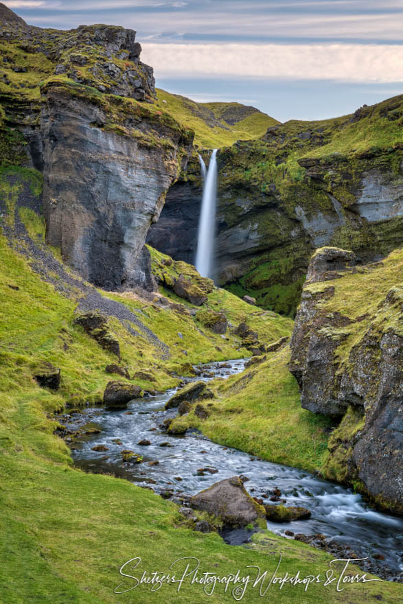 Waterfall in Iceland