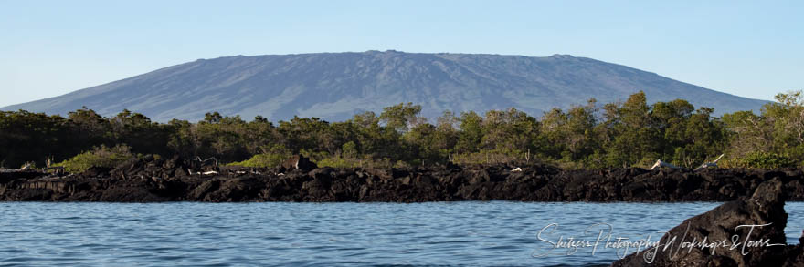 Sierra Negra Volcano in the Galapagos Islands