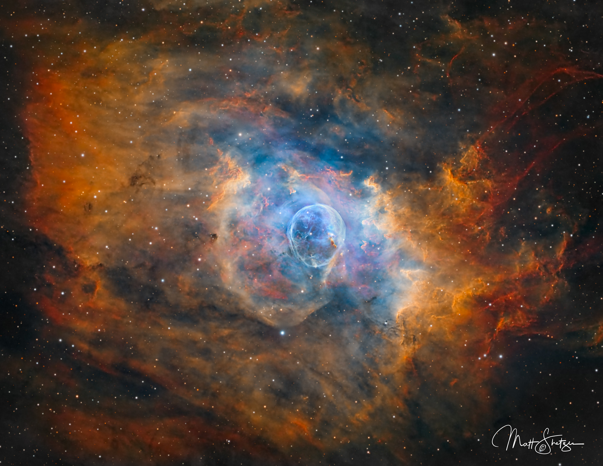 Bubble Nebula NGC 7635 Shetzers Photography Bubble Nebula NGC 7635 Shetzers Photography